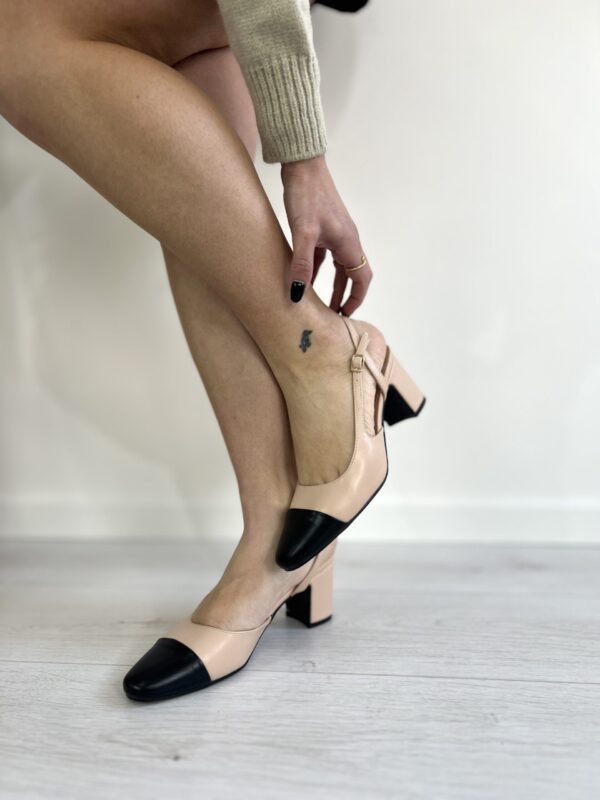 SLINGBACK COCO NUDE