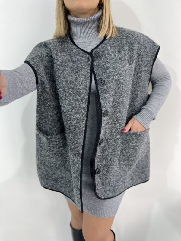 GILET COAST GRIGIO