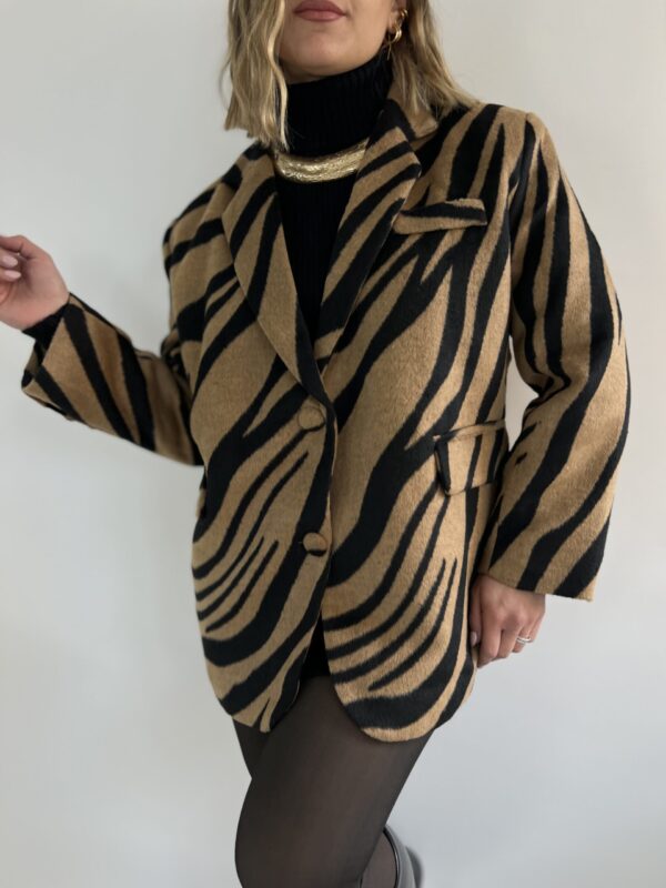 GIACCA CAPPOTTO ZEBRA