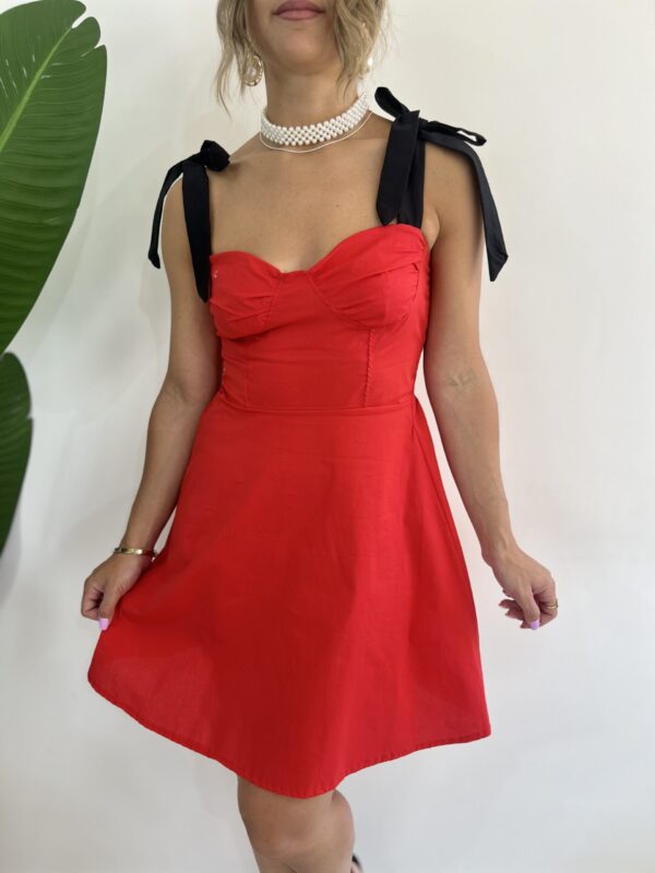 DRESS ZAIRA ROSSO